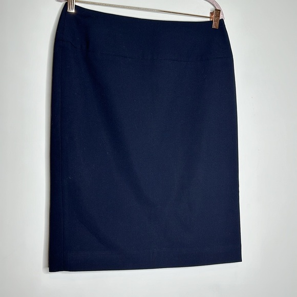 Classic Blue Pencil Skirt - Picture 3 of 9